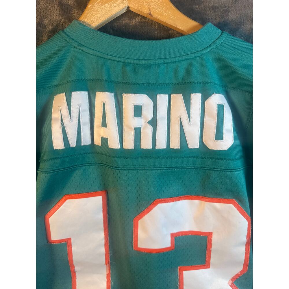 Mitchell & Ness 1984 Dan Marino Legacy Retro Throwback Jersey Men’s Medium Teal - Picture 10 of 14